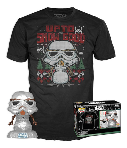 Funko P&t: Star Wars Holiday - Stormtrooper Con Playera 3xl