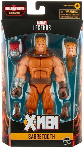 Figura Sabretooth - Marvel X Men Legends Colossus Baf