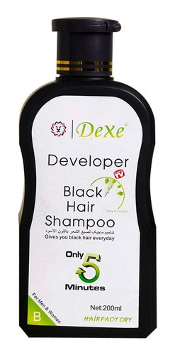 Imagen 3 de 5 de 2 Shampoo Dexe - Black Hair 200ml