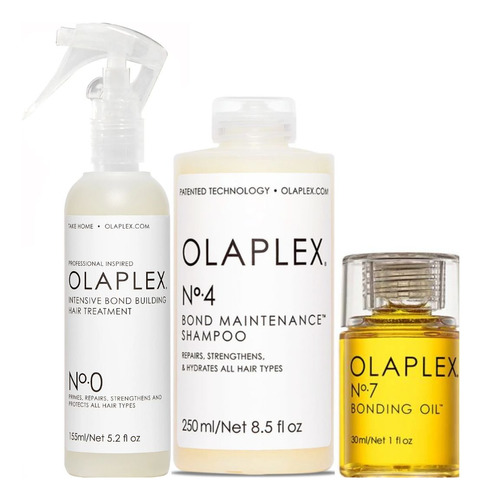 Kit Olplex Shamp+acond+oleo - mL a $1500