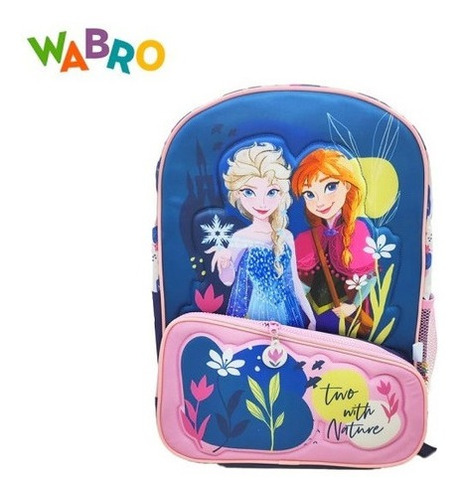 Mochila De Espalda Frozen Con Lic. Original 16'' 56810