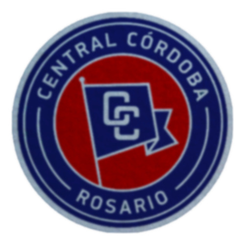 Parche Escudo Felpa Para Coser 8cm Set X4 Futbol Arg001 Central Cordoba Rosario Central Cordoba Rosario