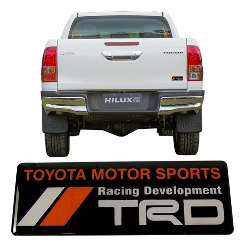 Emblema Adesivo Resinado Toyota Motor Sports Trd Rs05