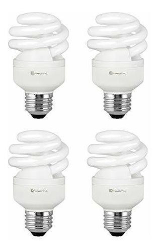 Bombilla Fluorescente Compacta T2 Espiral Cfl 4100k Blanco F