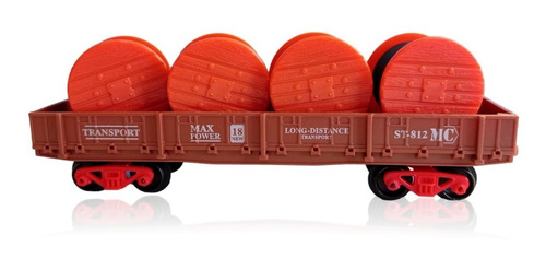 Imagen 4 de 7 de Tren Navidad Motorizado Luces Sonido 15 Piezas, Bestoys
