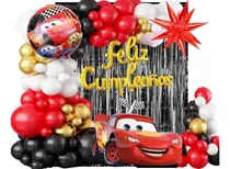 Comprar Paquete De Globos De Cars Globos De Rayo Mcqueen Cumpleaños Rojo Rayo Mcqueen
