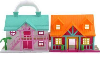 Playset Casita Valija Con Muebles Y Familia