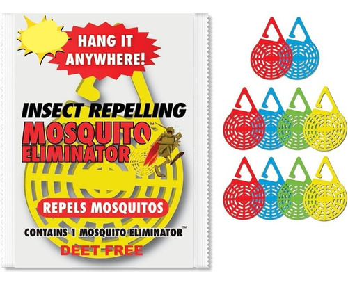 Repele Mosquitos. Cuélgalo En Cualquier Lugar. (1) Amarillo