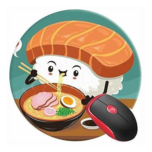 Pad Mouse - Alfombrilla De Ratón Redonda Para Juegos Alfombr