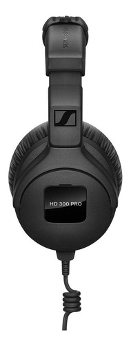 Imagen 2 de 4 de Audífonos De Monitoreo Sennheiser Hd 300 Pro Negros