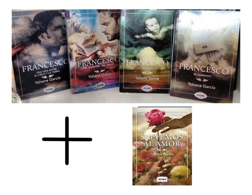 Saga, Francesco + Salvemos Al Amor -yohana -5 Libros, Nuevos