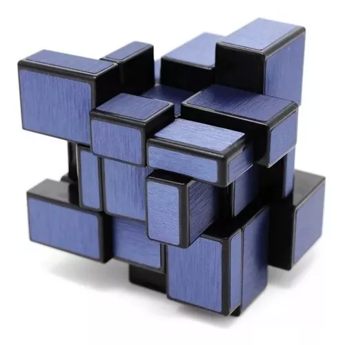 Cubo Mágico 3x3 Magnético Metálico Stickerless Cor Da Estrutura Cromado