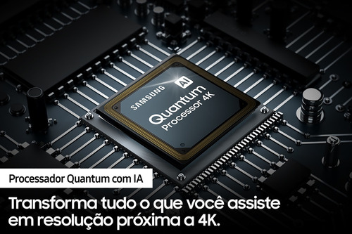 Imagem 10 de 10 de Smart Tv 55 Samsung Qled 4k 55q70a Modo Game Processador Ia