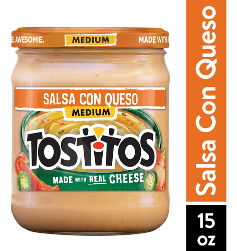 Tostitos Salsa Con Queso 435grs. 3 Pack