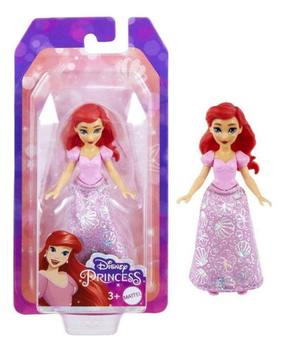 Disney Princesa Muñeca Mini Ariel 9cm