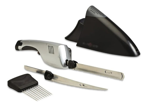 Cuchillo Electrico Inalambrico Cuchilla Acero Doble Pan