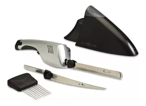 Lujo Elektro cuchillo eléctrico cuchillos de cocina de acero inoxidable cuchilla doble 66235782 