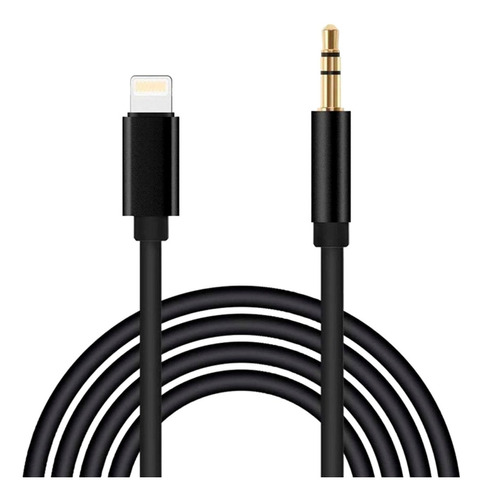 Cable Audio Lightning Miniplug 3.5mm Para iPhone Sonido