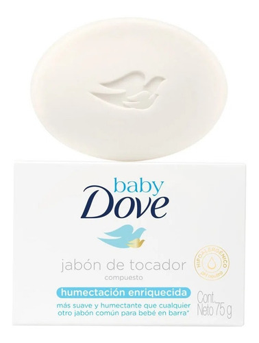 Jabon Dove Baby Bebe Humectacion Enriquecida 75gr Tocador