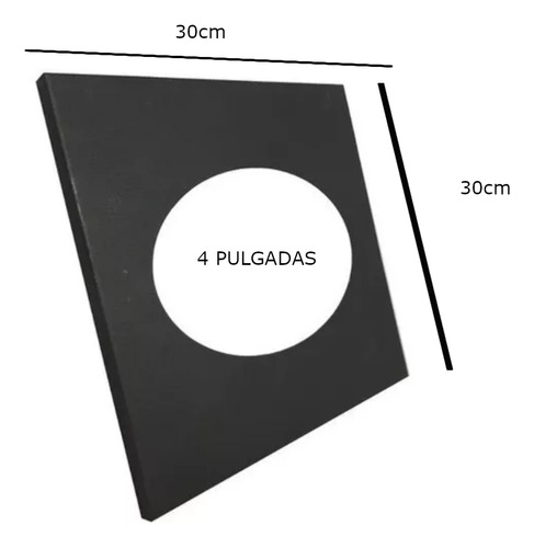 Tapa Pared 4 Pulgadas Salida 45 Grados Salamandras