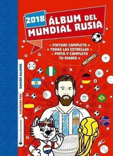 Libro - El Album Del Mundial Rusia 2018 - Fixture - Para Col
