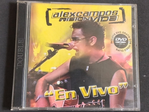 Alex Campos Misión Vida En Vivo Cd + Dvd 