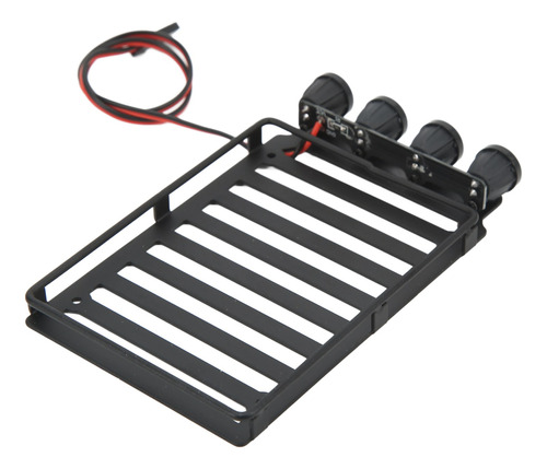 Portaequipajes Rc Roof Rc Con Luz Led Para Techo De Coche Rc