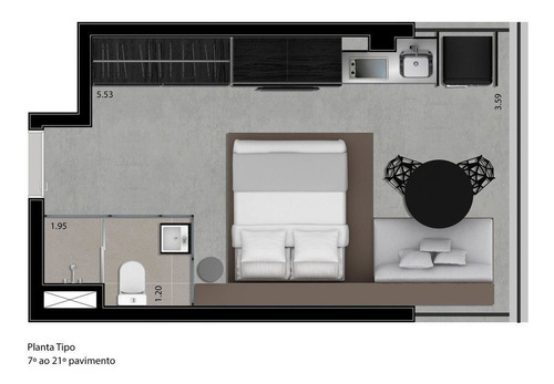 Imagem 17 de 21 de Studio Residencial Para Venda, Perdizes, São Paulo - St2376. - St2376-inc