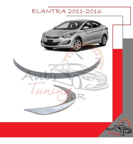 Coleta Spoiler Tapa Baul Hyundai Elantra 2011-2016