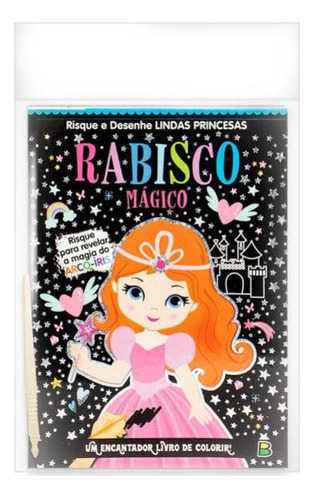 Rabisco Mágico: Lindas Princesas, De Brijbasi Art Press Ltd. Editora Brasileitura, Capa Mole Em Português