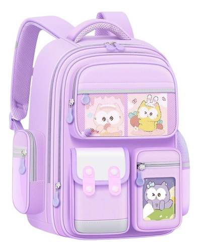 La Mochila Escolar Primaria Para Niños Jade Dog Reduce La Carga Y La Protección De La Columna Vertebral De Gran Capacidad