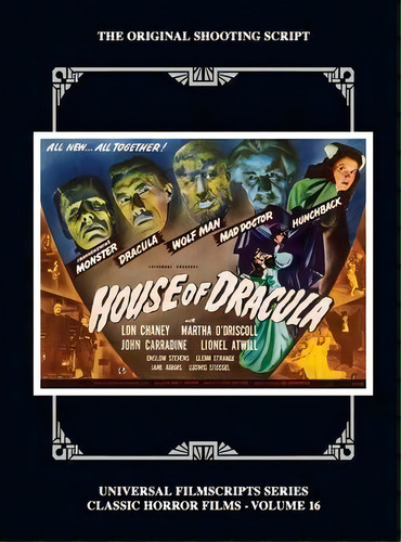 House Of Dracula (hardback), De Phillip J Riley. Editorial Bearmanor Media, Tapa Dura En Inglés