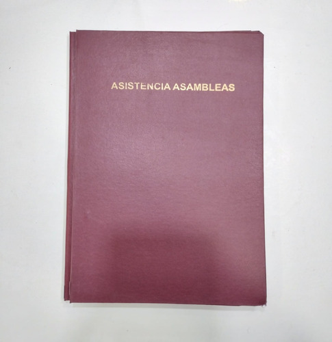 Asistencia Asambleas (100 Pág.) - Libro Societario