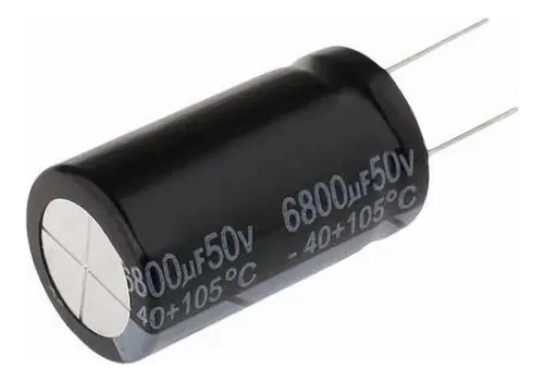 Condensador Electrolítico 6800uf 50v 105° Capacitor Filtro