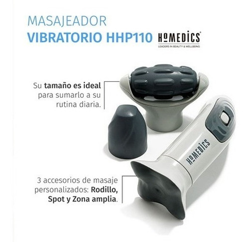 Imagen 6 de 10 de Masajeador De Cabeza Vibratorio Compacto Y Liviano - Cabezal