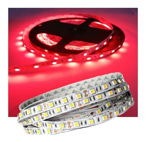 5m Rollo Tira Cinta Led 5050 Blanco Frio Int/ext 60 Led/m