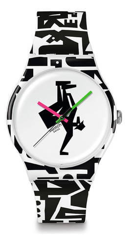 Reloj Swatch Freeze Time De Silicona So29z147