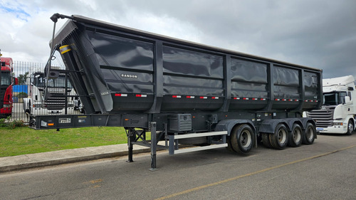 Carreta Basculante 4 Eixo Randon Ano 24 55m3 Com Pneu