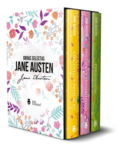 Obras Selectas De Jane Austen (3 Volumenes En Estuche)