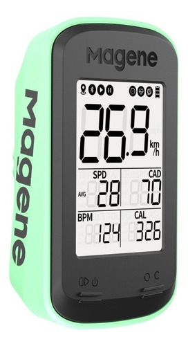 Imagen 6 de 9 de Ciclocomputador Gps Magene C206 Pro Para Bicicletas Strava