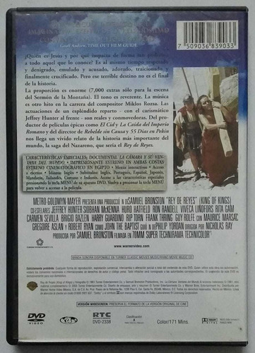 Dvd Rey De Reyes Leonard Martin