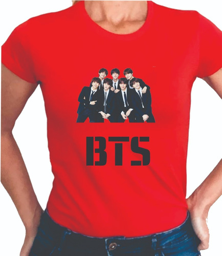 Camisetas Grupo Bts By Corea 