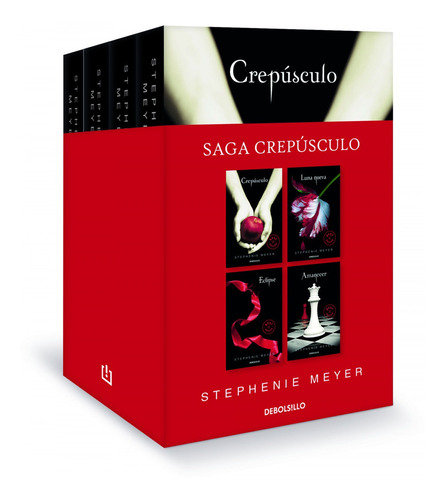 Libro Saga Crepúsculo (edición Pack Con: Crepúsculo | Lun