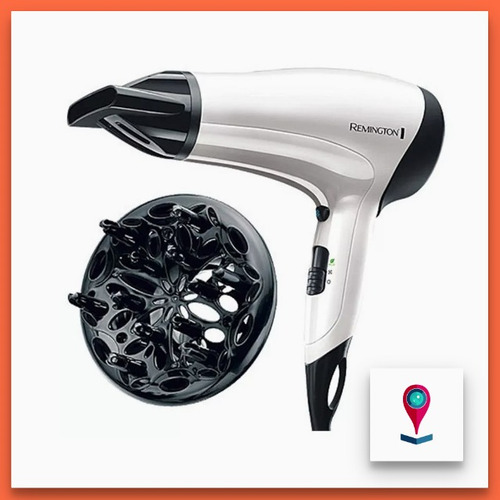 Secador de pelo Remington Power Volume 2000 D3015 blanco 220V
