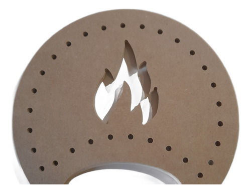 Aros De Gloria Para Danza Cristiana Mdf Crudo