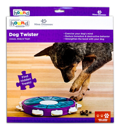 Nina Ottosson Puzzle Twister Nivel 3 Para Perros. Np