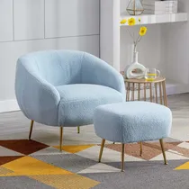Comprar Silla Ocio Decorativa Moderna Comoda Peluche Terciopelo Para