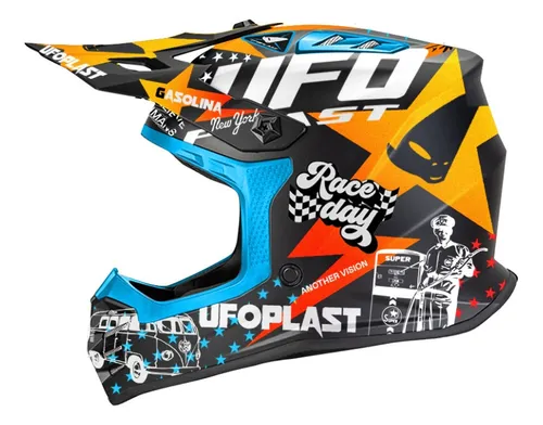 Casco Motocross Mx Ufo Korey Kid Niños - Fas Motos