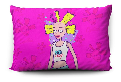 Imagen 2 de 5 de Funda De Almohada Rugrats Angelica 70x45cm Vudú Love