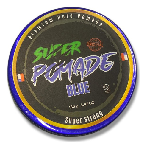 Caja De 12 Super Pomade Blue - Vip Men Signature